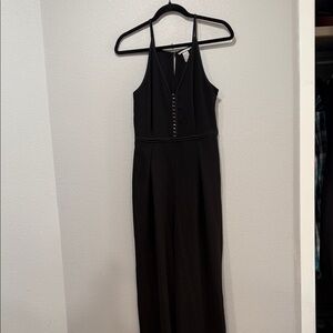 Black Sleeveless Jumpsuit